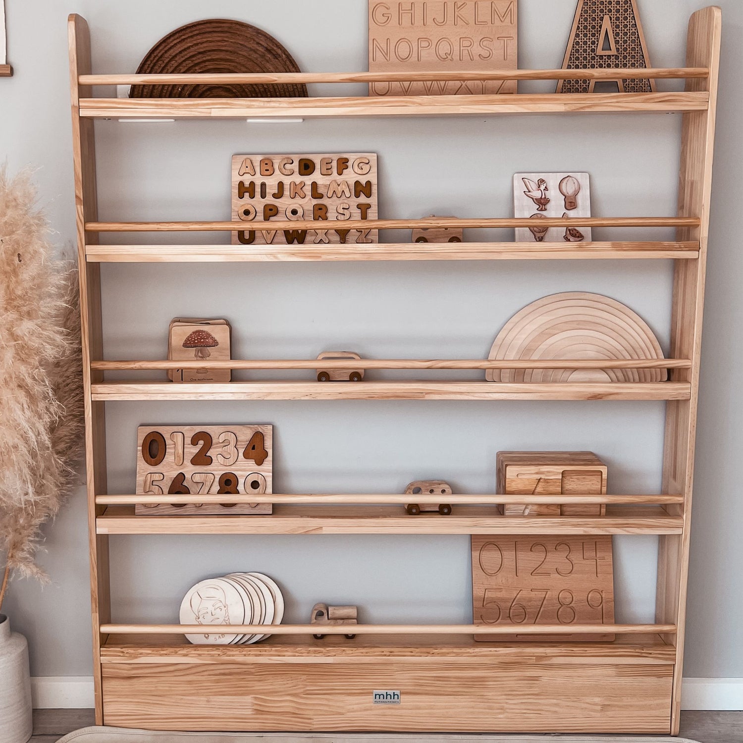 Little Readers Book Shelf - Varnished