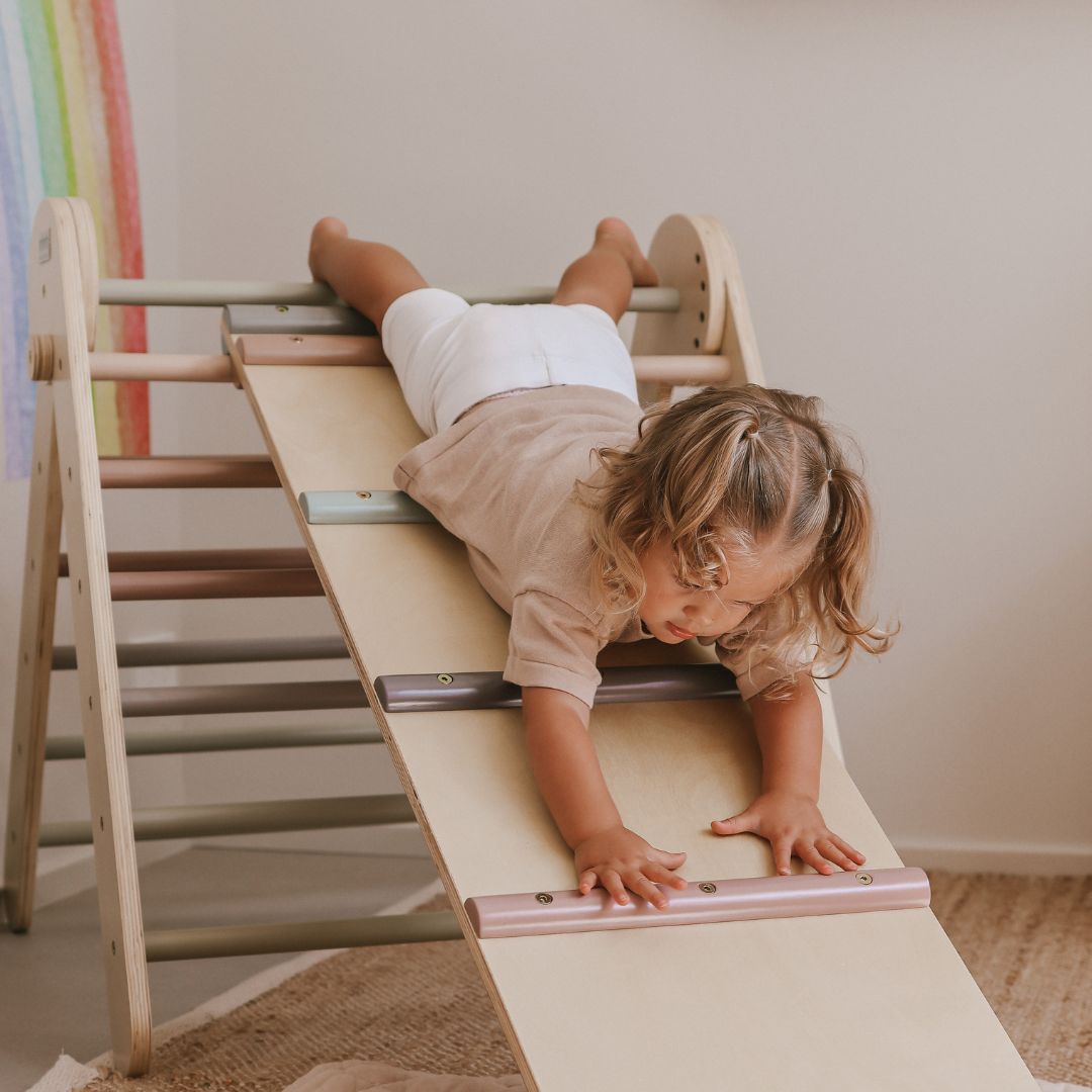 Encourage Active Play and Development with the My Happy Helpers® Adjustable Folding Climbing Triangle