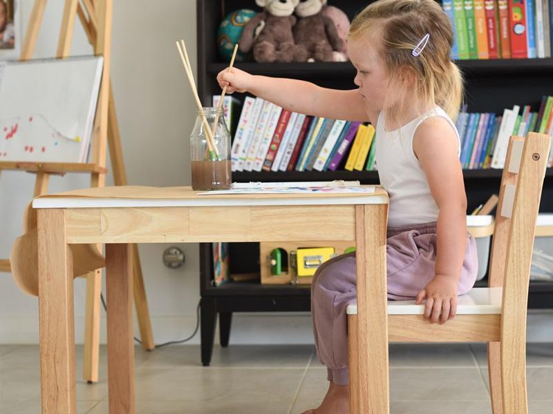 My Happy Helpers-Your Guide to Wooden Table Sets for Kids-myhappyhelpers