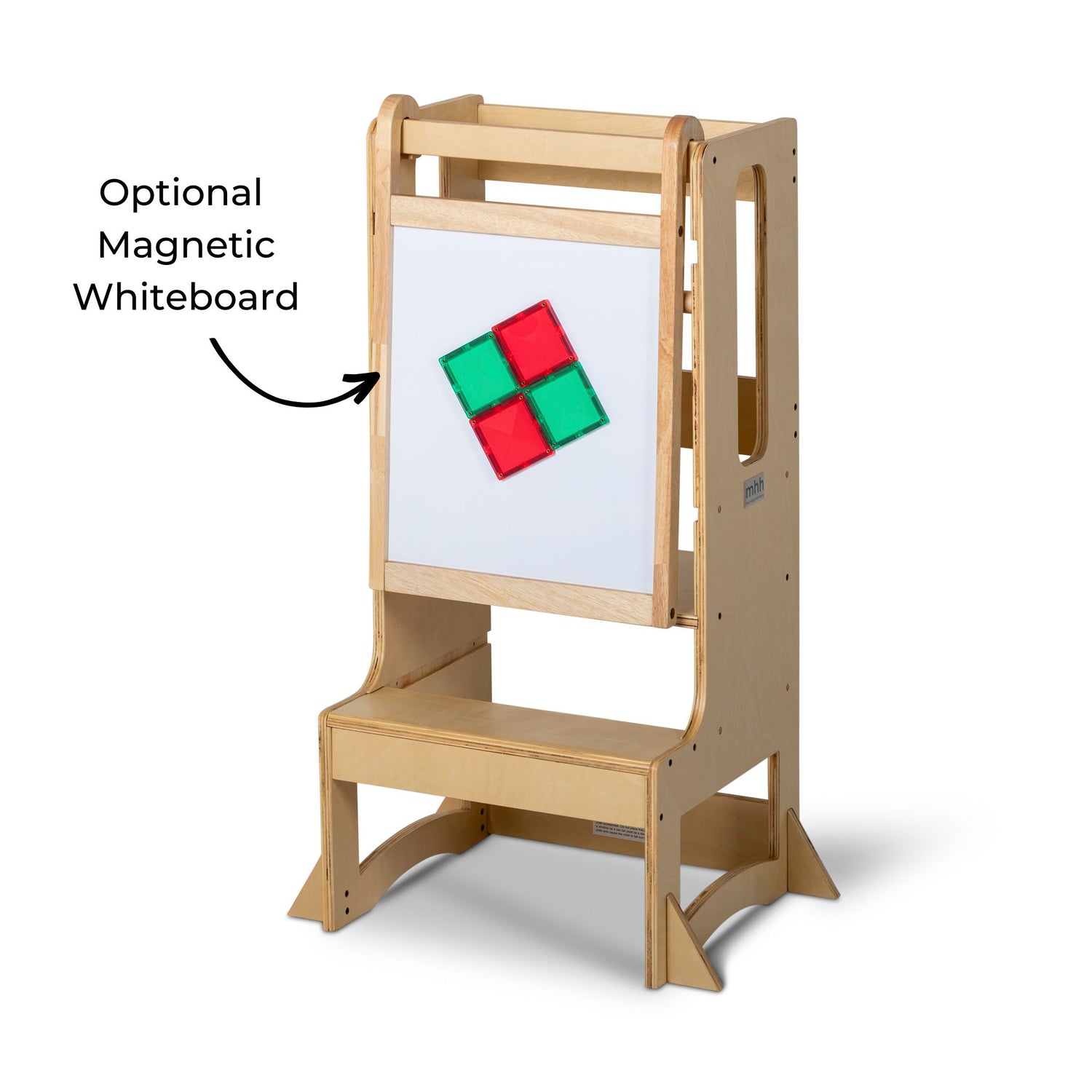 Adjustable Steps2 Learning™ Tower - Varnished Birch