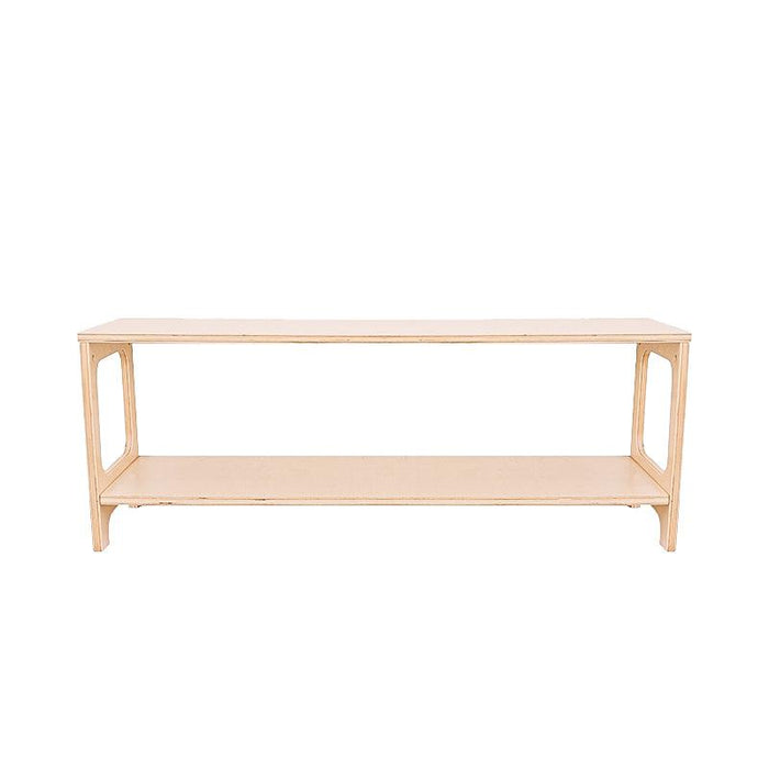 Aspire Single Shelf Bookshelf - Varnished