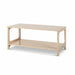 Aspire Single Shelf Bookshelf - Varnished