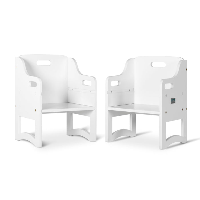 Aspire Table and 2 Chairs - White