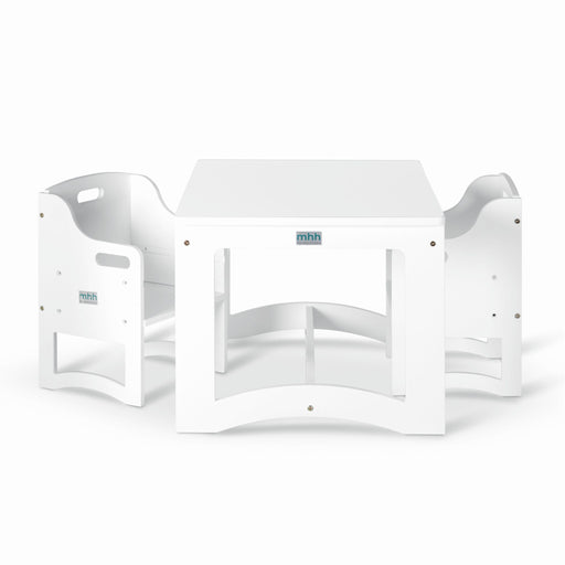 Aspire Table and 2 Chairs - White