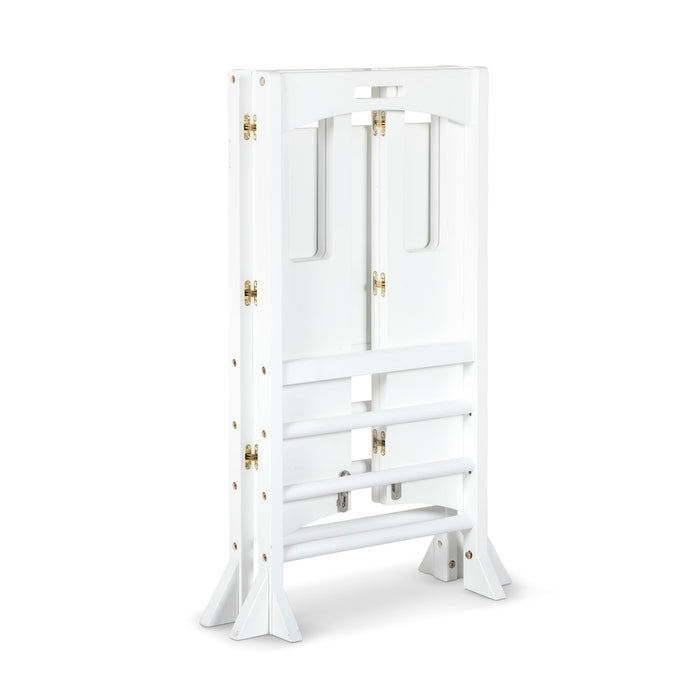 Bi-Fold Tower - White